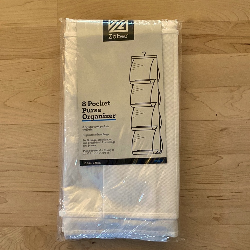 8 Pocket Purse Organizer